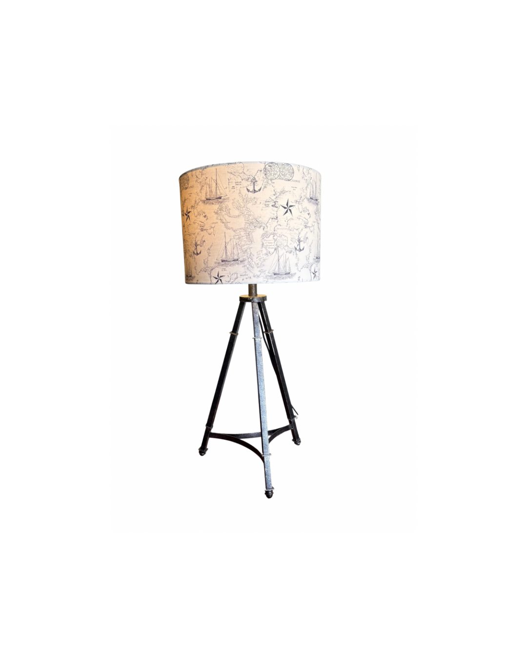 Nautic Industrial Lamp (Custom Shade)