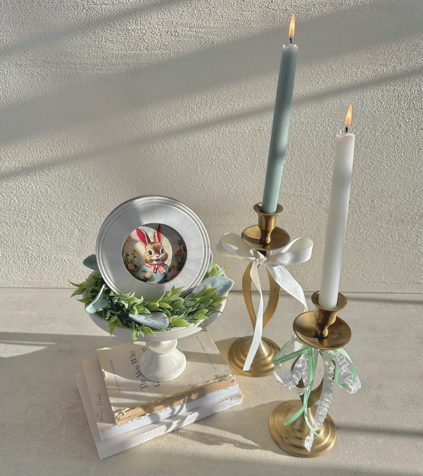 Brass Cutout Twist Taper Candle Holder (Set of 2)