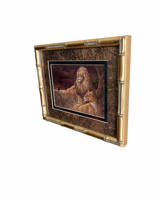 Lion & Lioness Fine Art Print