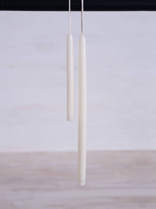 Skinny Tapered Candles - Off White